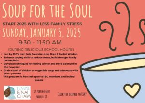 Soup for the Soul, Sunday January 5, 2025